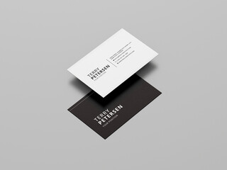 Corporate Minimalist Business Card 