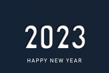 2023 - happy new year 2023 background