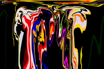  DIGITAL ART FLOW ABSTRACT 