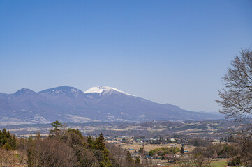 Fototapeta premium 立科町から見た浅間山