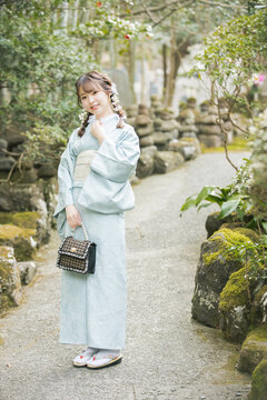浴衣女性ポートレート