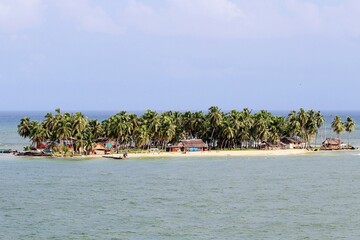 Insel im San Blas Archipel