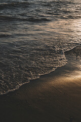 waves on the beach