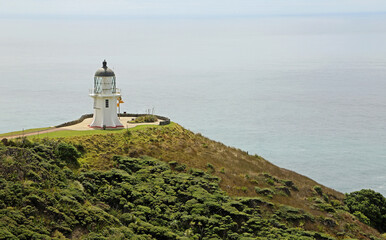 Fototapeta na wymiar Lighthouse on Cape Reinga - New Zealand
