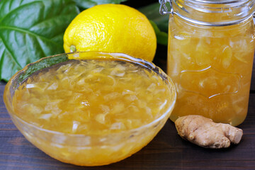 Lemon ginger jam