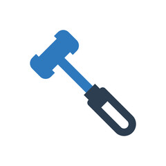 Hammer tool icon sign symbol vector