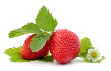 Large fresh strawberry.