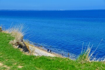 Abbruchkante Steilküste Stohl, Schwedeneck an der Ostsee, Schleswig Holstein