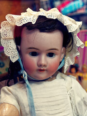 Evil antique doll - 502086427