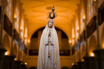 Our Lady of Fatima statue of the image
