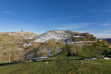 Sanctuary of Oro near Murguia (Basque Country)