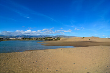 dune di maspalomas isola gran canaria spagna