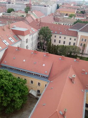 Roofs of Budapest old town