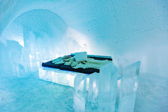 Ice hotel Kiruna in Lapponia norvegese
