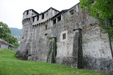 Fototapeta na wymiar Burgmauer