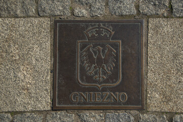 sign, Gniezno, Poland