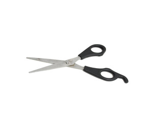 hair scissors on a white background