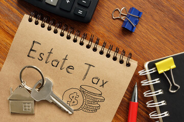 Estate Tax is shown using the text