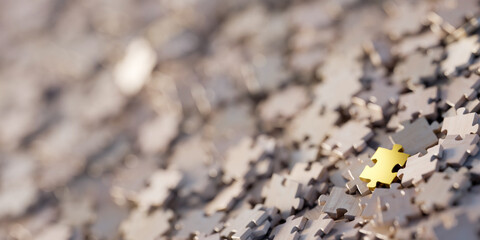 The right one among many; social and business concepts, original 3d rendering