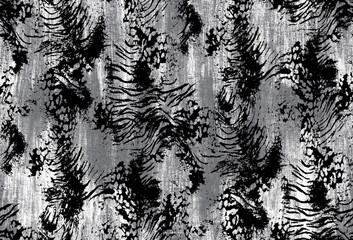 Seamless leopard pattern, animal print.