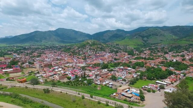 Aerial View Of Talpa de Allende, Mexico