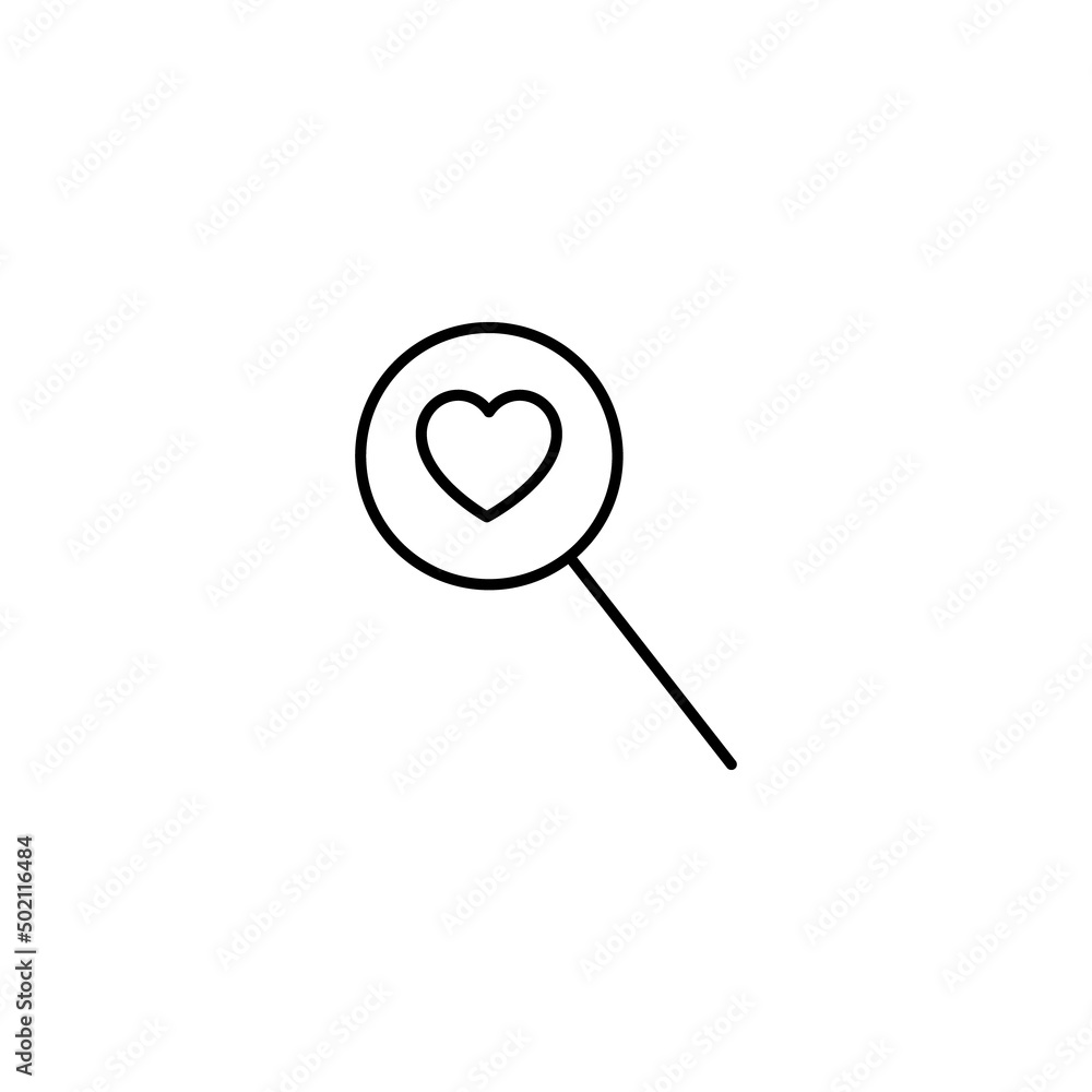 Poster outline symbols in flat style. modern signs drawn with thin line. editable strokes. suitable for adv