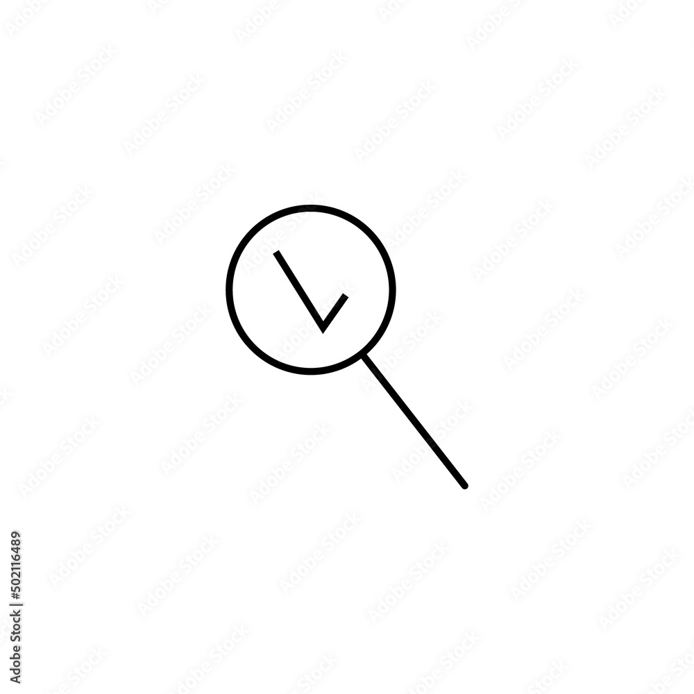 Poster outline symbols in flat style. modern signs drawn with thin line. editable strokes. suitable for adv