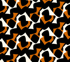 Seamless geometric pattern, modern print. 