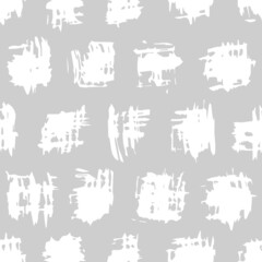 Vector seamless pattern with paint brush texture. Design for textile, wallpaper, wrapping paper, stationery.