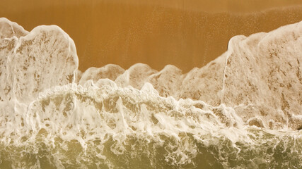 Beach in Caraiva Bahia Brazil