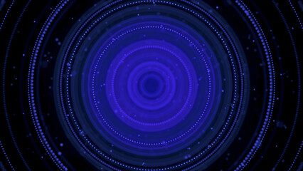 Obraz na płótnie Canvas Abstract animation of beautiful hypnotic spiral. Animation. Beautiful tunnel relaxing plunges into depths of dark space