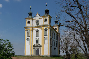 Saint Florian church from Moravsky Krumlov - obrazy, fototapety, plakaty