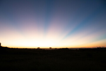 Fototapeta na wymiar sunset 4