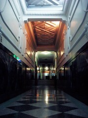 Hallway, Augustus building, Caracas, Venezuela