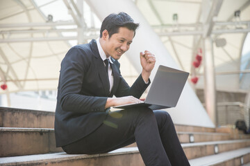 Businessman Outdoors