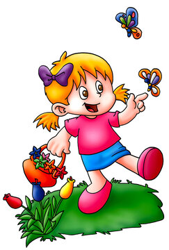 cute little girl