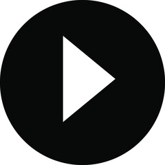 Play icon, Play icon vector, in trendy flat style isolated on white background.eps