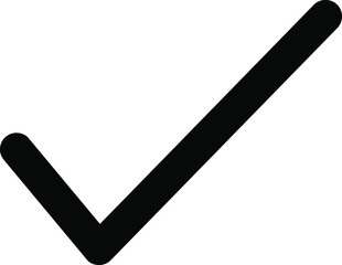 Check Mark, Check icon vector, in trendy flat style isolated on white background..eps