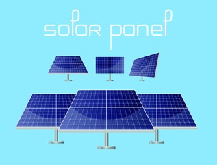 solar panels on the roof