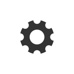 Gear Setting Related Glyph Vector icon