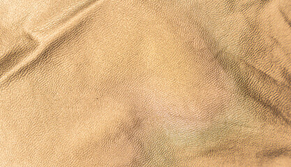 gold color leather background or texture. High quality photo