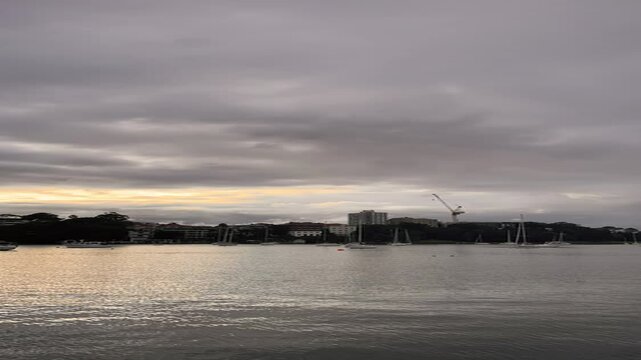 Overcast and Cloudy Morning 