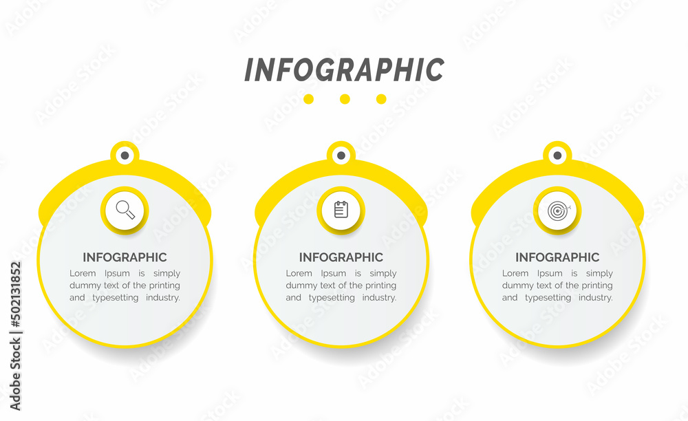Aufkleber infographic elements data visualization vector design template. can be used for steps, options, busi