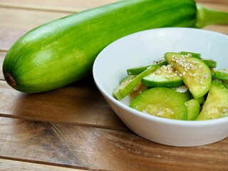 한국음식 애호박 볶음, 요리 