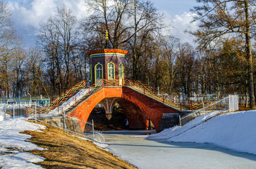bridge in winter