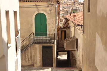 Cerchiara di Calabria a small village located in southern italy