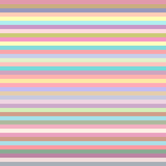 pastel color horizontal stripes seamless pattern