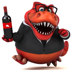 Fun Trex - 3D Illustration