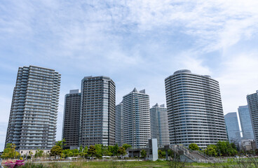Fototapeta premium 横浜 ベイエリアの風景 