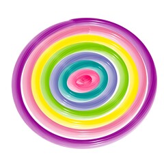 abstract colorful background with circles